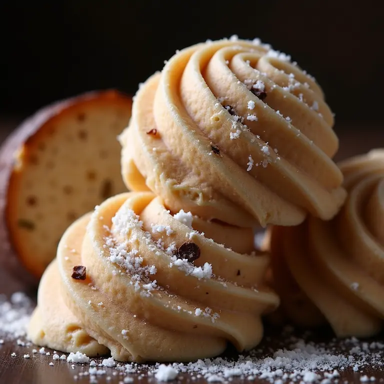 gelato ricotta affumicata