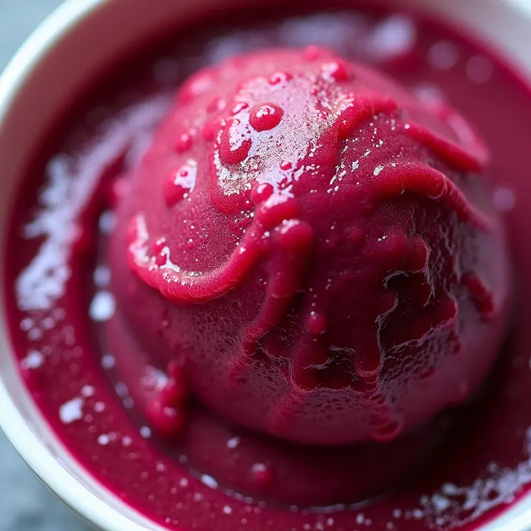 sorbetto radicchio