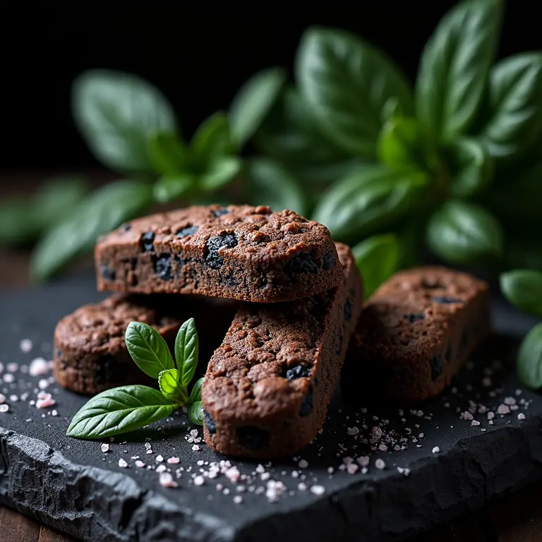 biscotti basilico nero